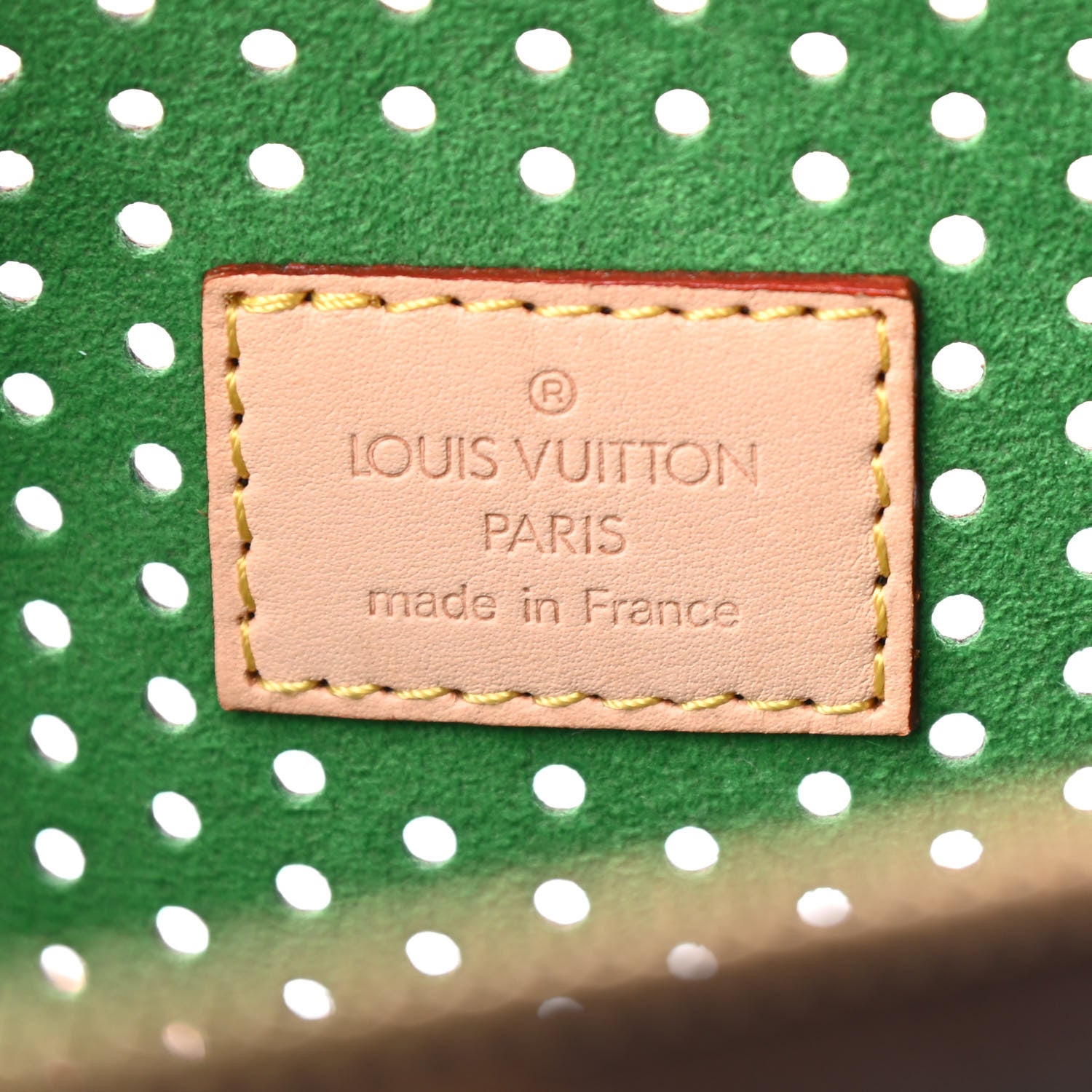 Louis Vuitton Monogram Perforated Speedy 30 Green 6 of 9
