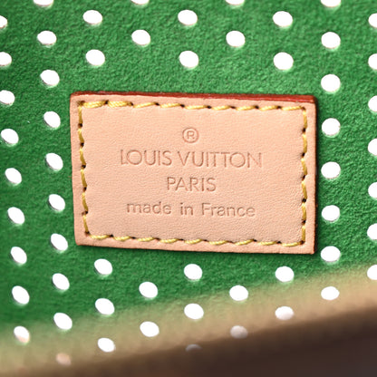 Louis Vuitton Monogram Perforated Speedy 30 Green 6 of 9