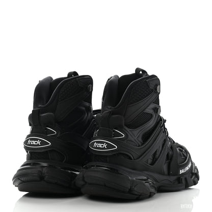 Balenciaga Mesh Nylon Womens Track Hike Sneakers 36 Black 4 of 14