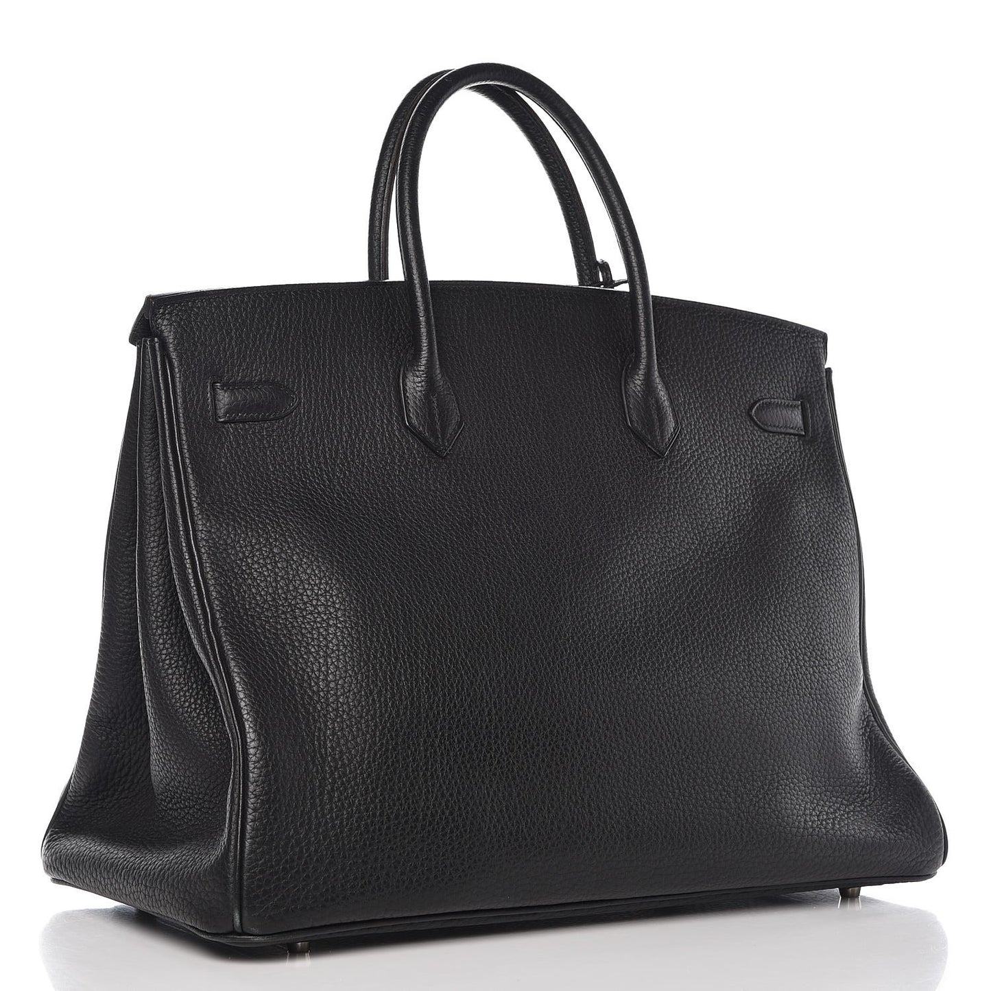 Taurillon Clemence Birkin 40 Black