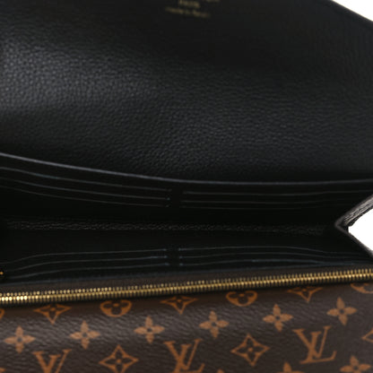 Louis Vuitton Calfskin Double V Wallet Black 5 of 7