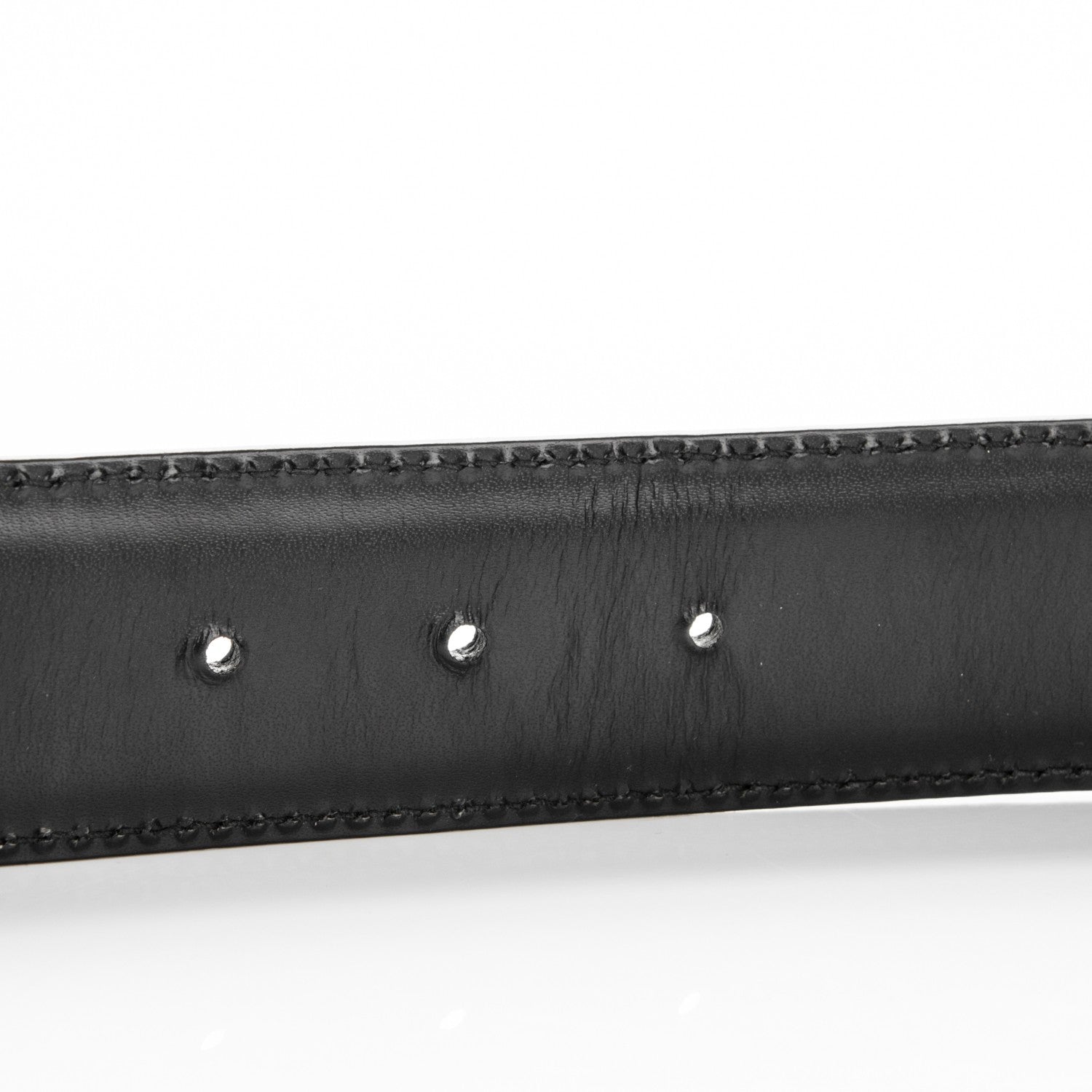 Gucci Guccissima Interlocking G Belt 90 36 Black 6 of 6