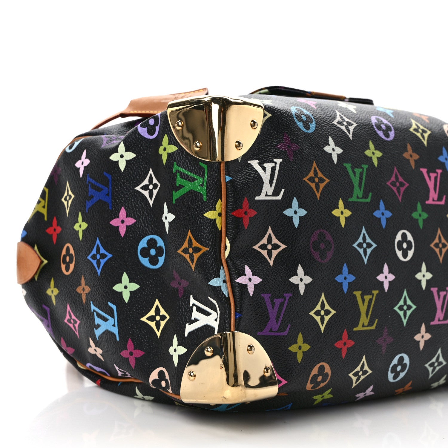 Louis Vuitton Monogram Multicolor Speedy 30 Black 8 of 16