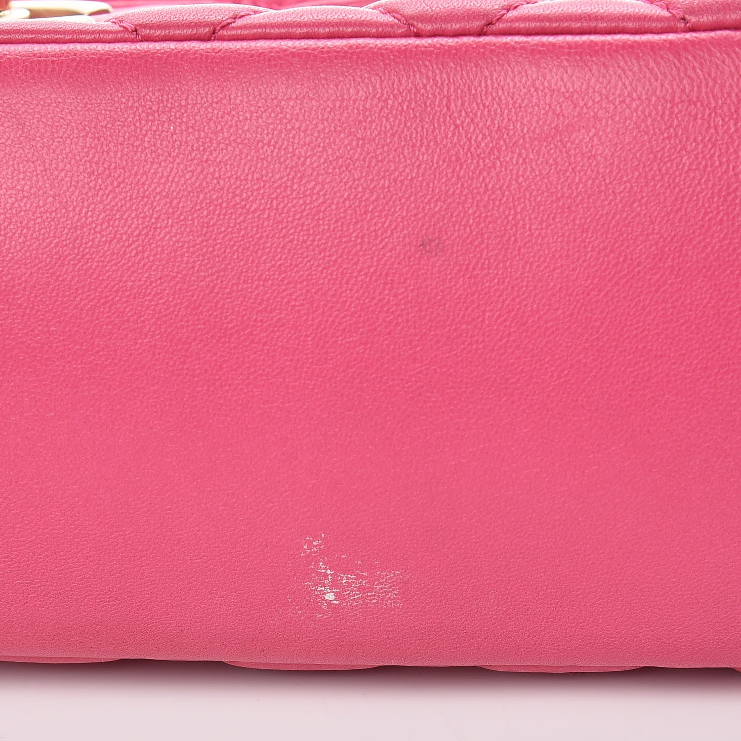 Chanel Lambskin Quilted Jumbo Mademoiselle Chic Flap Fuchsia 21 of 32