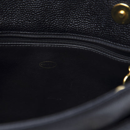 Chanel Caviar CC Shoulder Bag Black 7 of 14