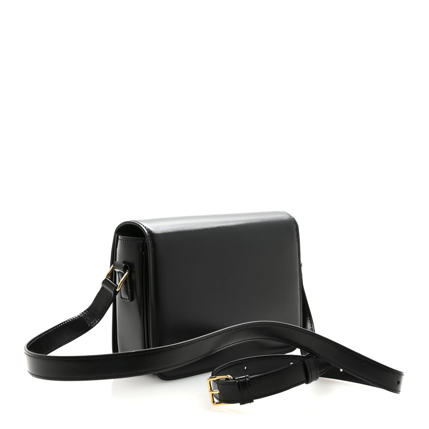 Shiny Calfskin Teen Triomphe Black