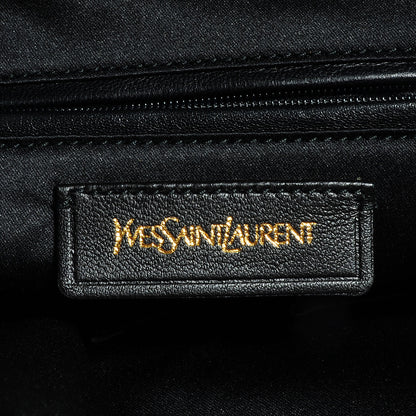 Saint Laurent Leather Large Roady Navy 6 of 10