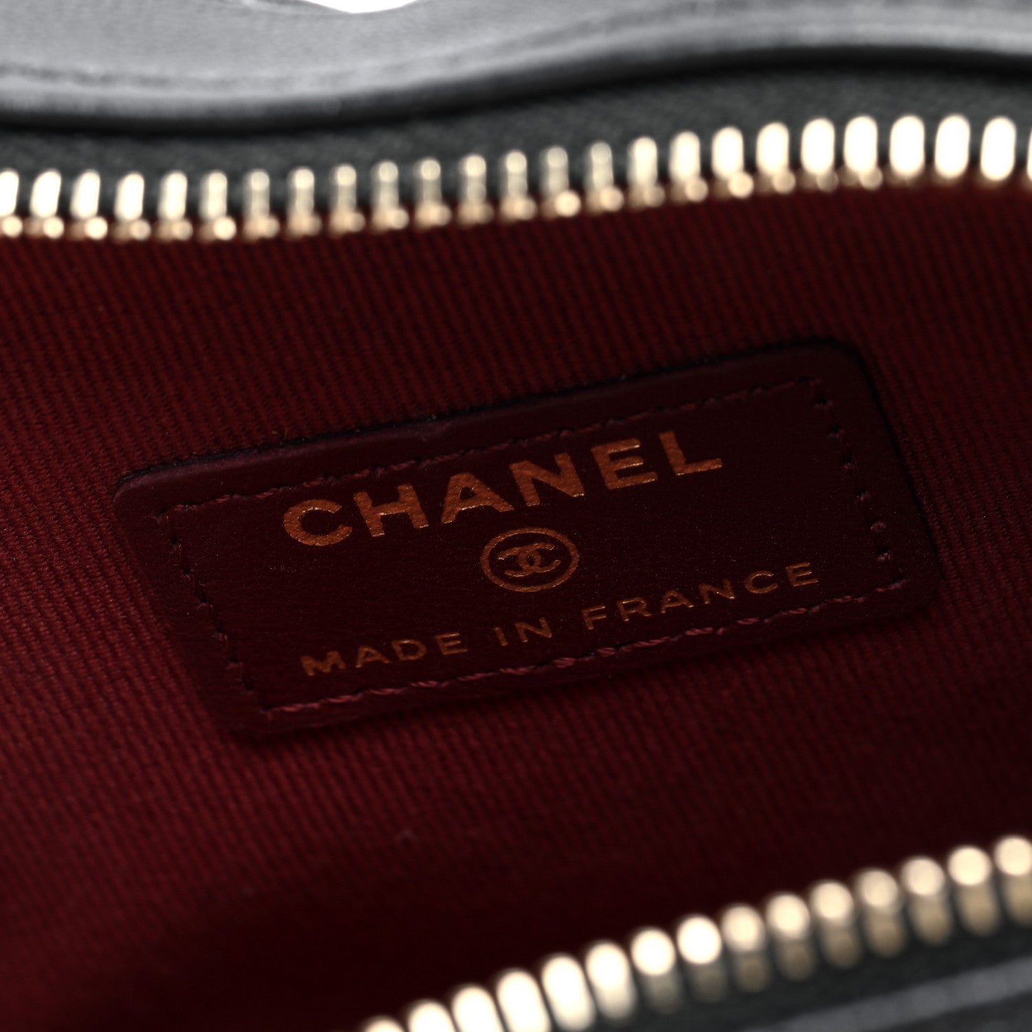 Chanel Lambskin Quilted CC In Love Heart Clutch With Chain Black 6 of 10