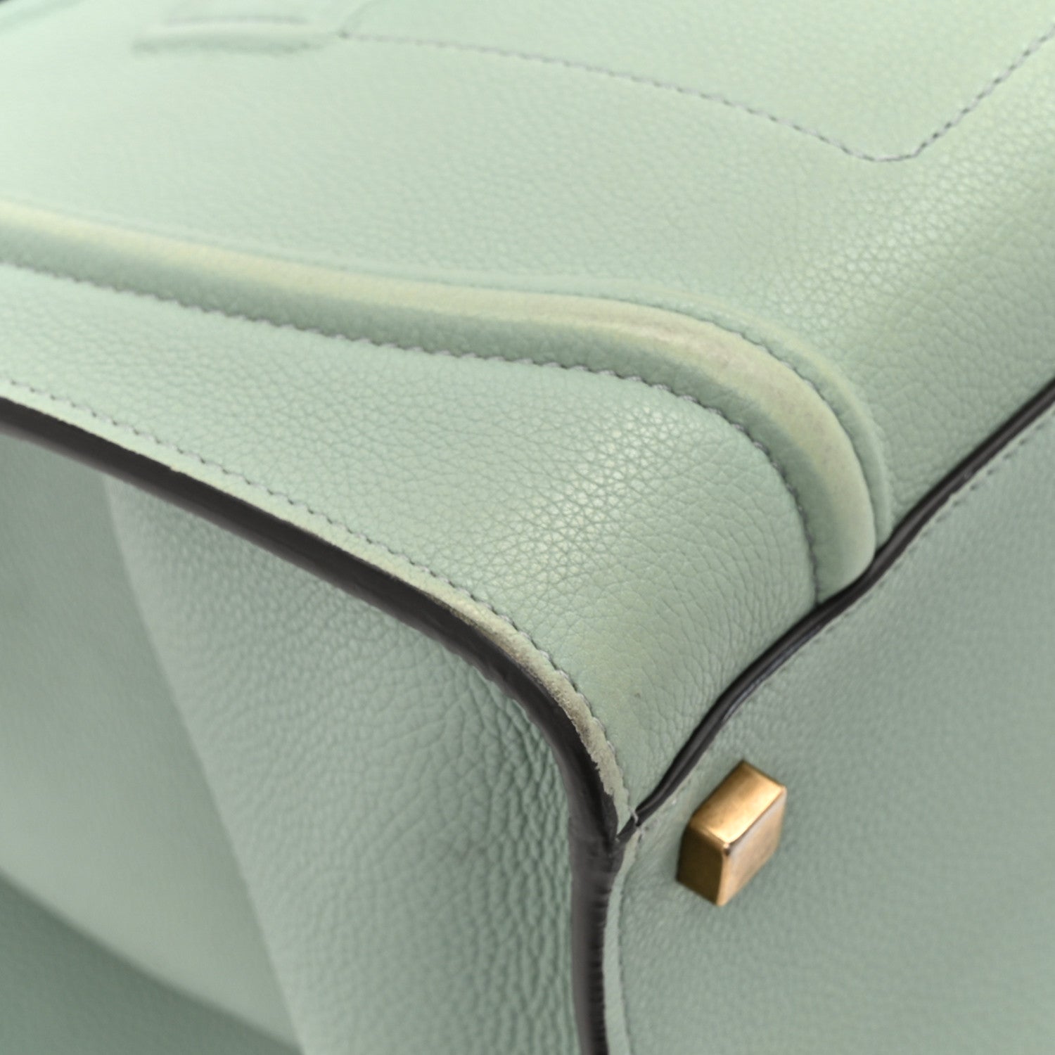 Celine Grained Calfskin Medium Phantom Luggage Jade 11 of 21