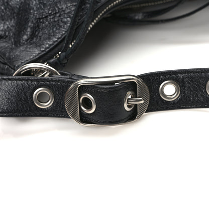 Balenciaga Agneau Arena Small Le Cagole Shoulder Bag Black 14 of 15