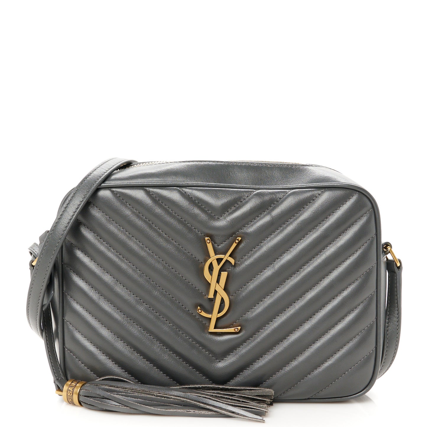 Calfskin Matelasse Monogram Lou Camera Bag Storm