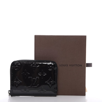 Louis Vuitton Vernis Zippy Coin Purse Wallet Noir Magnetique 8 of 8
