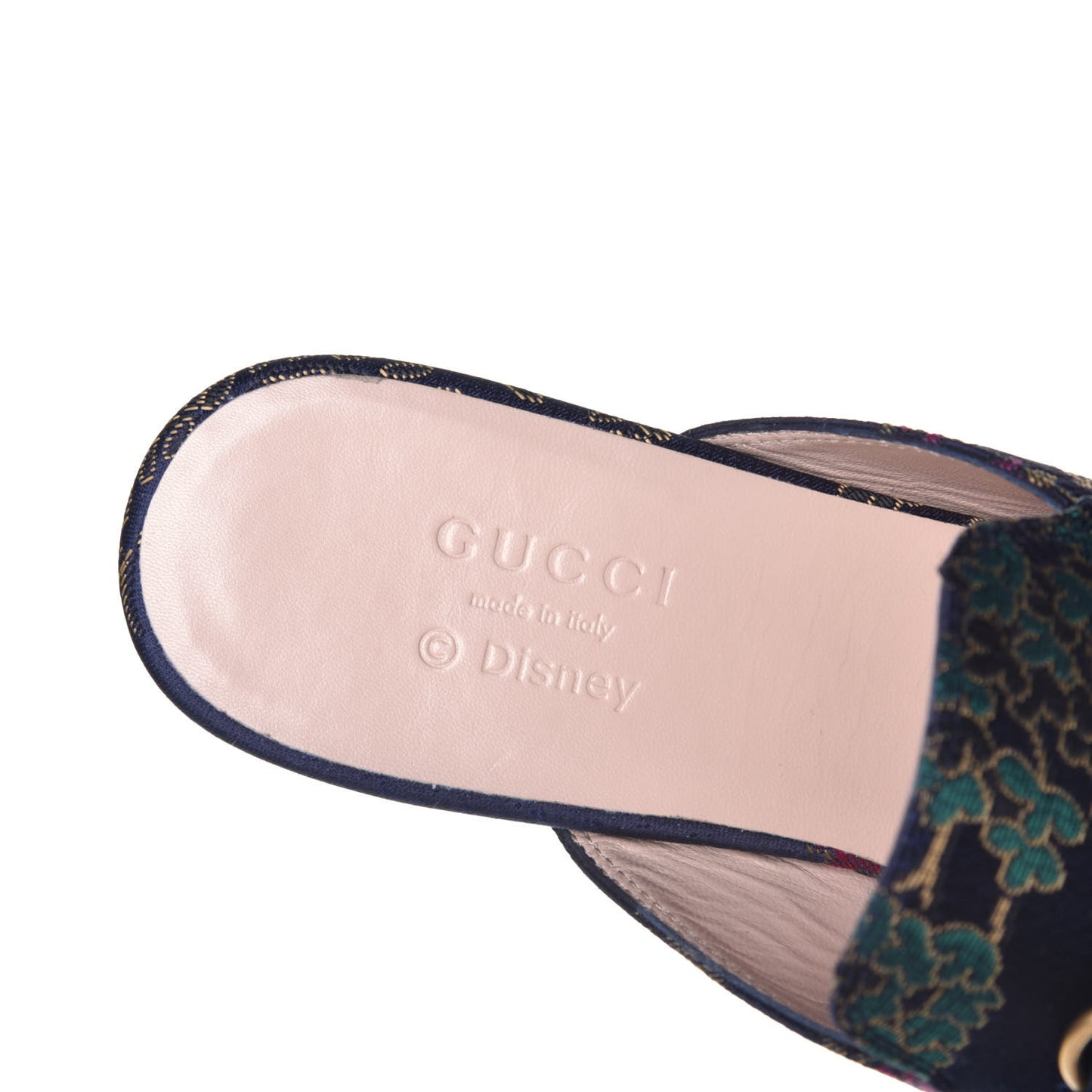 X DISNEY Jacquard Japanese Donald Duck Womens Princetown Slippers 35.5 Tide Multicolor Bordeaux