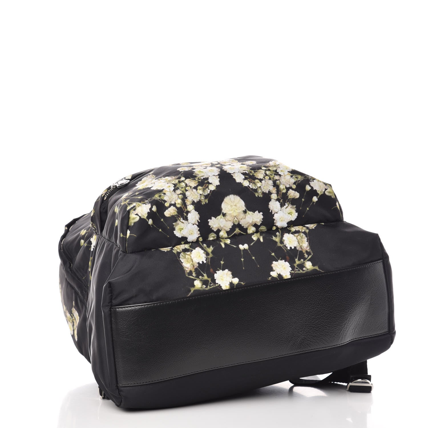 Givenchy Nylon Calfskin Baby's Breath Print Backpack Black 4 of 9