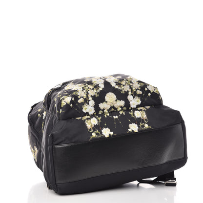 Givenchy Nylon Calfskin Baby's Breath Print Backpack Black 4 of 9