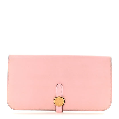 Hermes Swift Dogon Recto Verso Wallet Rose Sakura 1 of 7