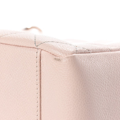 Chanel Caviar Quilted Grand Shopping Tote GST Light Pink 10 of 13