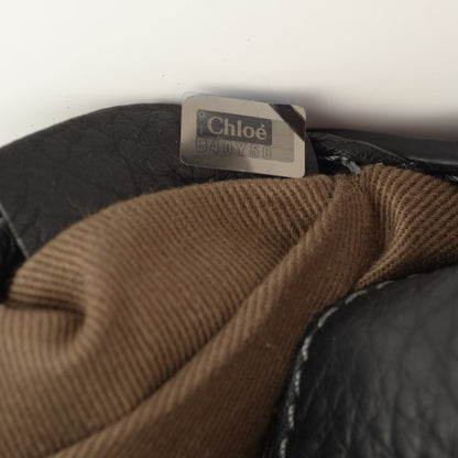 Chloe Calfskin Mini Marcie Round Crossbody Bag Black 9 of 9