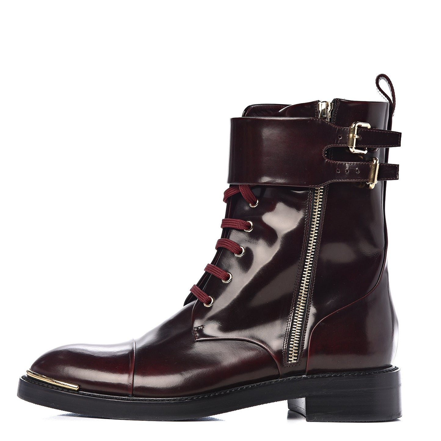 Calfskin Diplomacy Ranger Combat Boots 39 Red