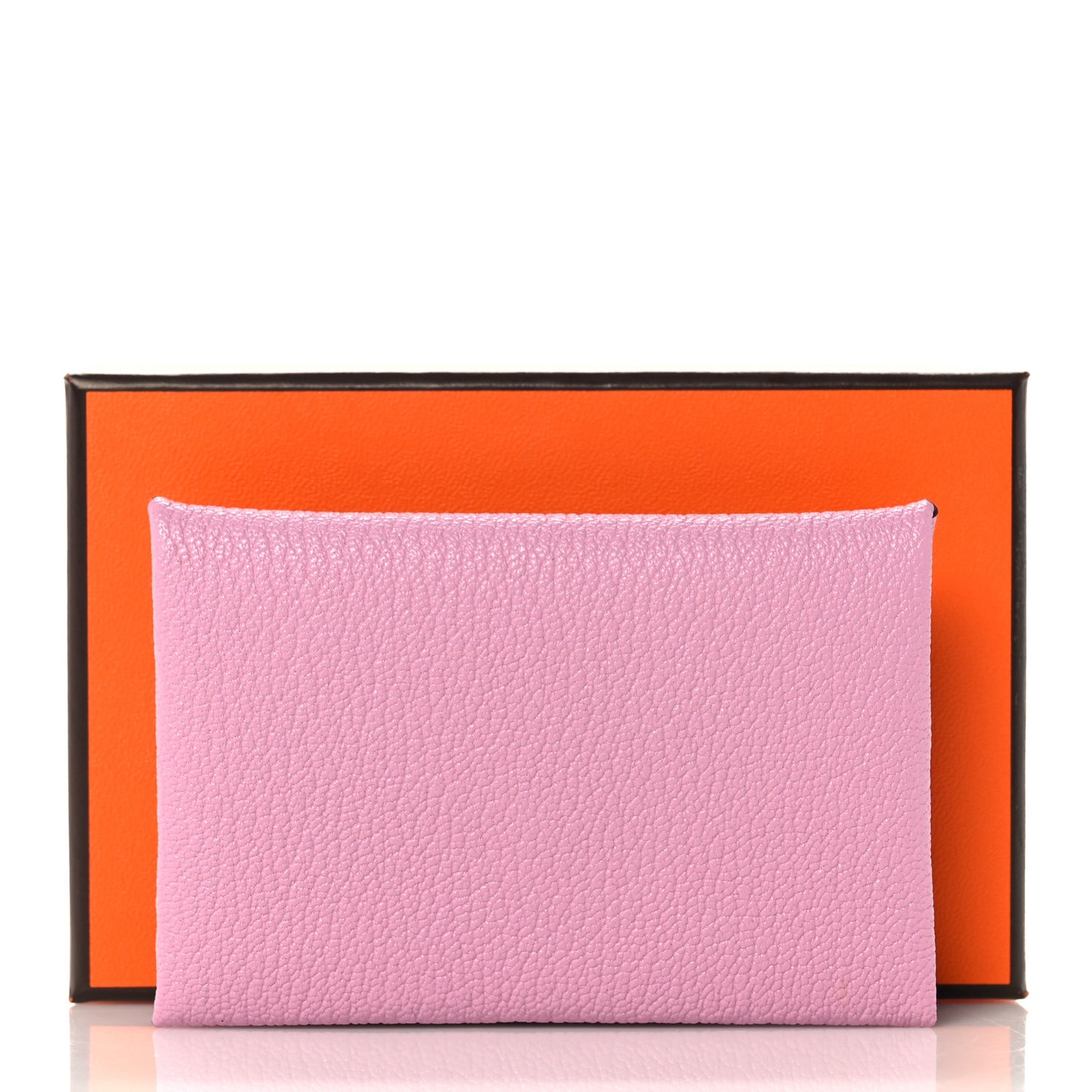 Chevre Mysore Calvi Card Case Mauve Sylvestre