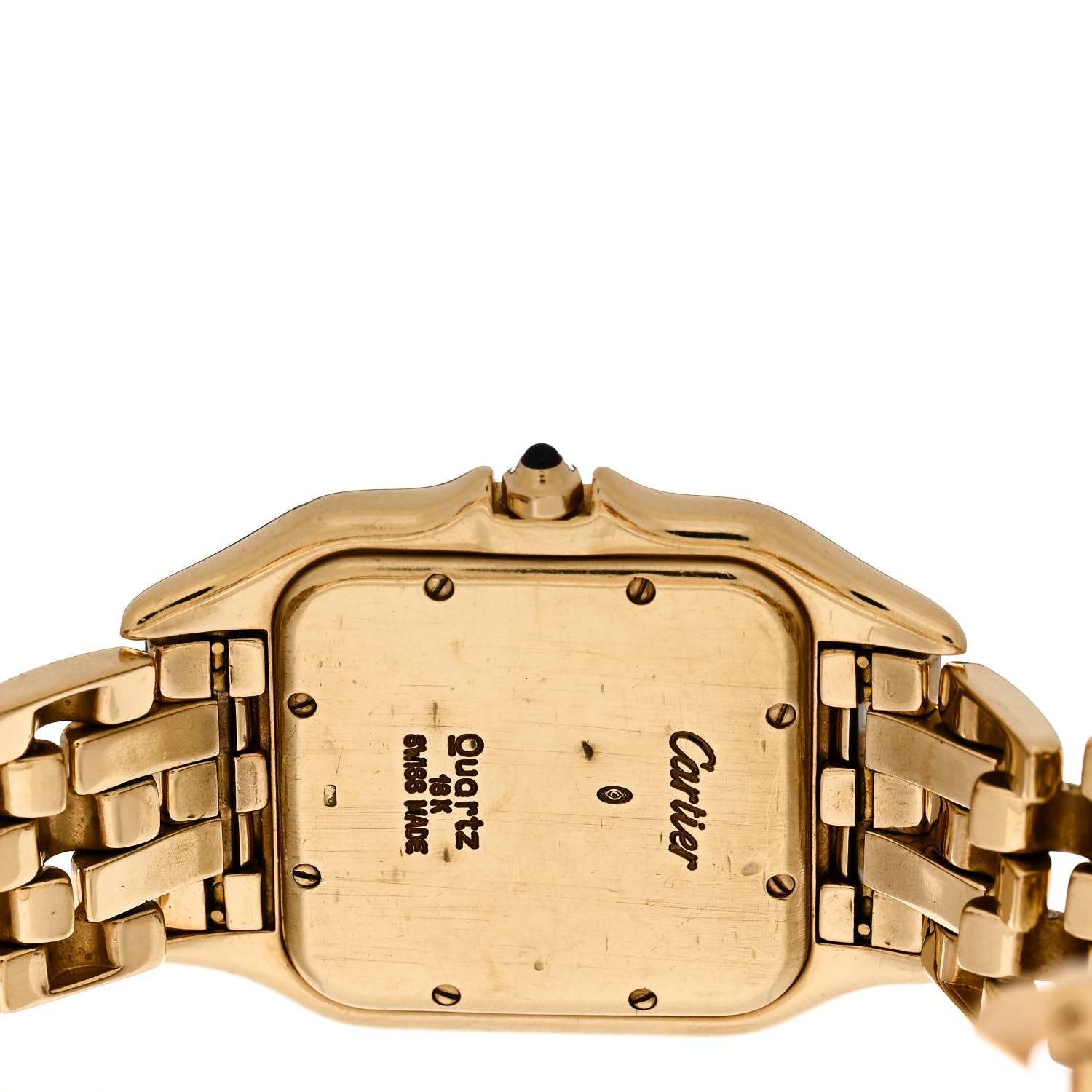 Cartier 18K Yellow Gold 29mm Panthere Quartz Watch 4 of 4