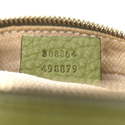 Gucci Pebbled Calfskin Small Soho Disco Bag Green 7 of 17