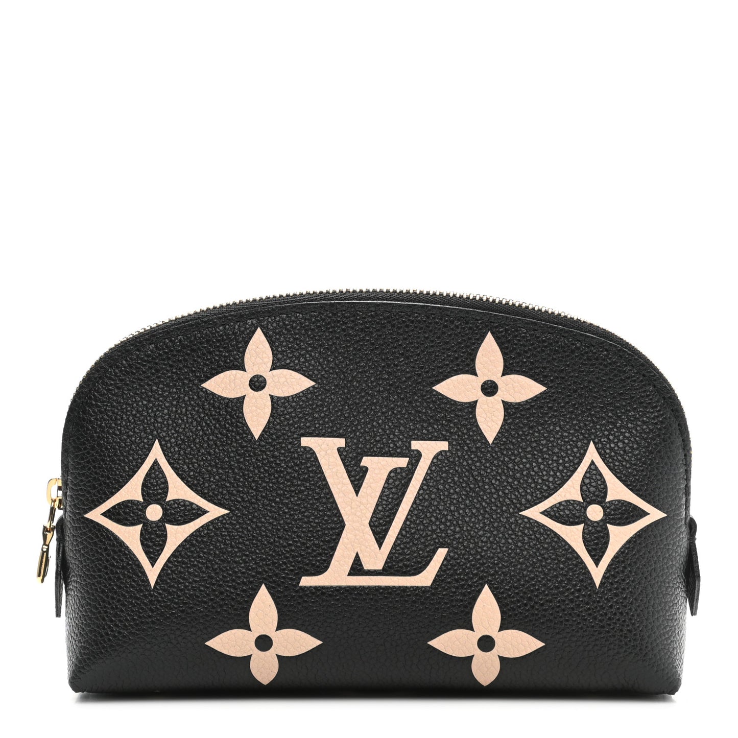 Empreinte Monogram Giant Cosmetic Pouch Black Beige