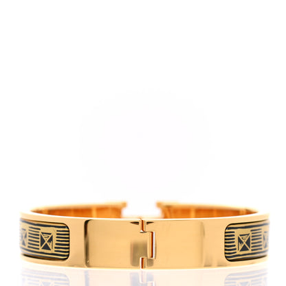 Hermes Enamel Narrow Print Clic Clac H Bracelet PM 3 of 5