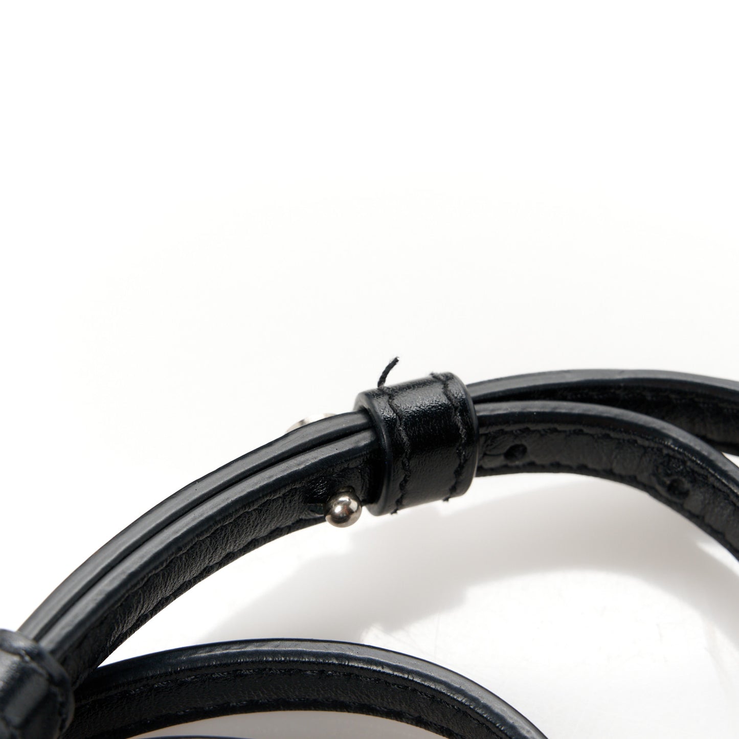 Calfskin Y Quilted Monogram Toy Loulou Crossbody Bag Black