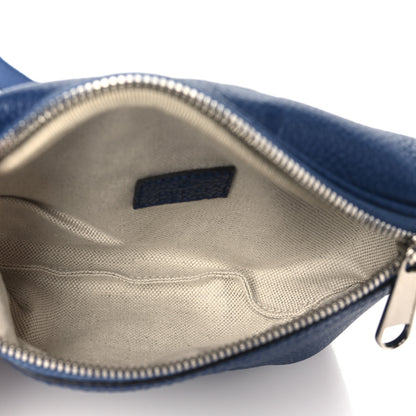 Gucci Piuma Calfskin Jumbo GG Embossed Small Belt Bag Royale 5 of 9