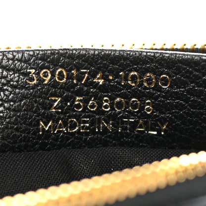 Balenciaga Chevre Gold Metallic Edge Hardware Pouch Black 6 of 7