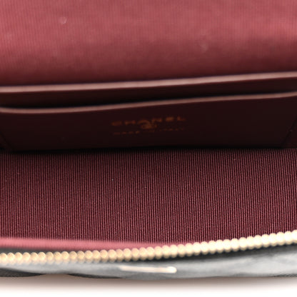 Chanel Caviar Quilted Top Handle Slim Vanity With Chain Black 5 of 11