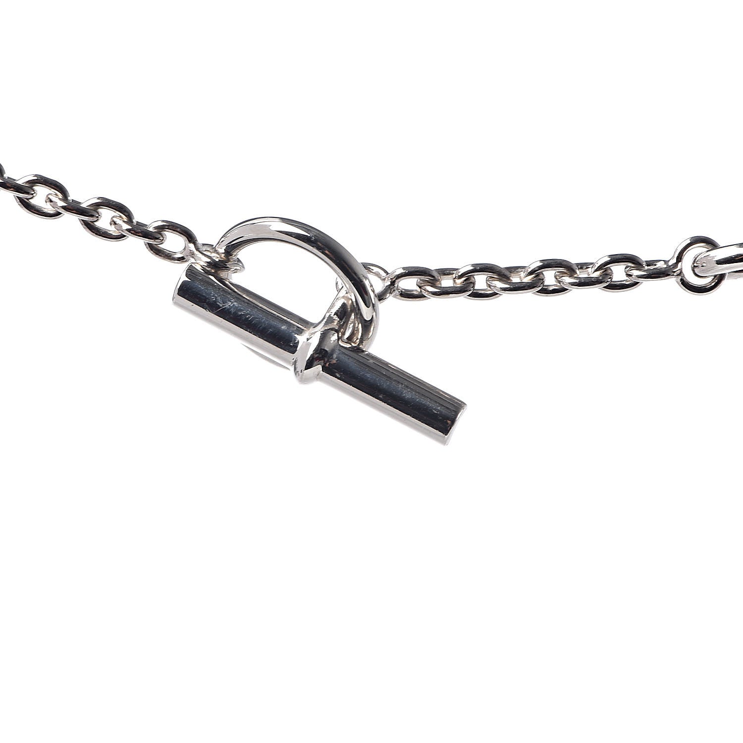 Hermes Sterling Silver Farandole Necklace 80 4 of 6