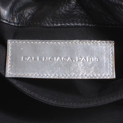 Balenciaga Laminated Calfskin Giant 21 Envelope Clutch Silver Hardware 6 of 9