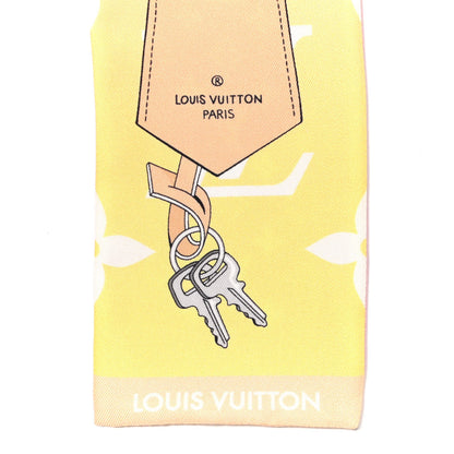 Louis Vuitton Silk Monogram Gradient By The Pool Bandeau Pink 3 of 4