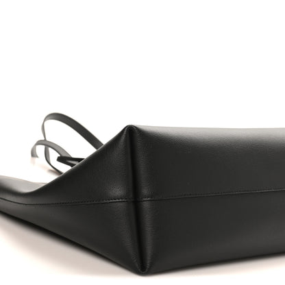 Saint Laurent Calfskin Large Shopping Tote Black 10 of 11