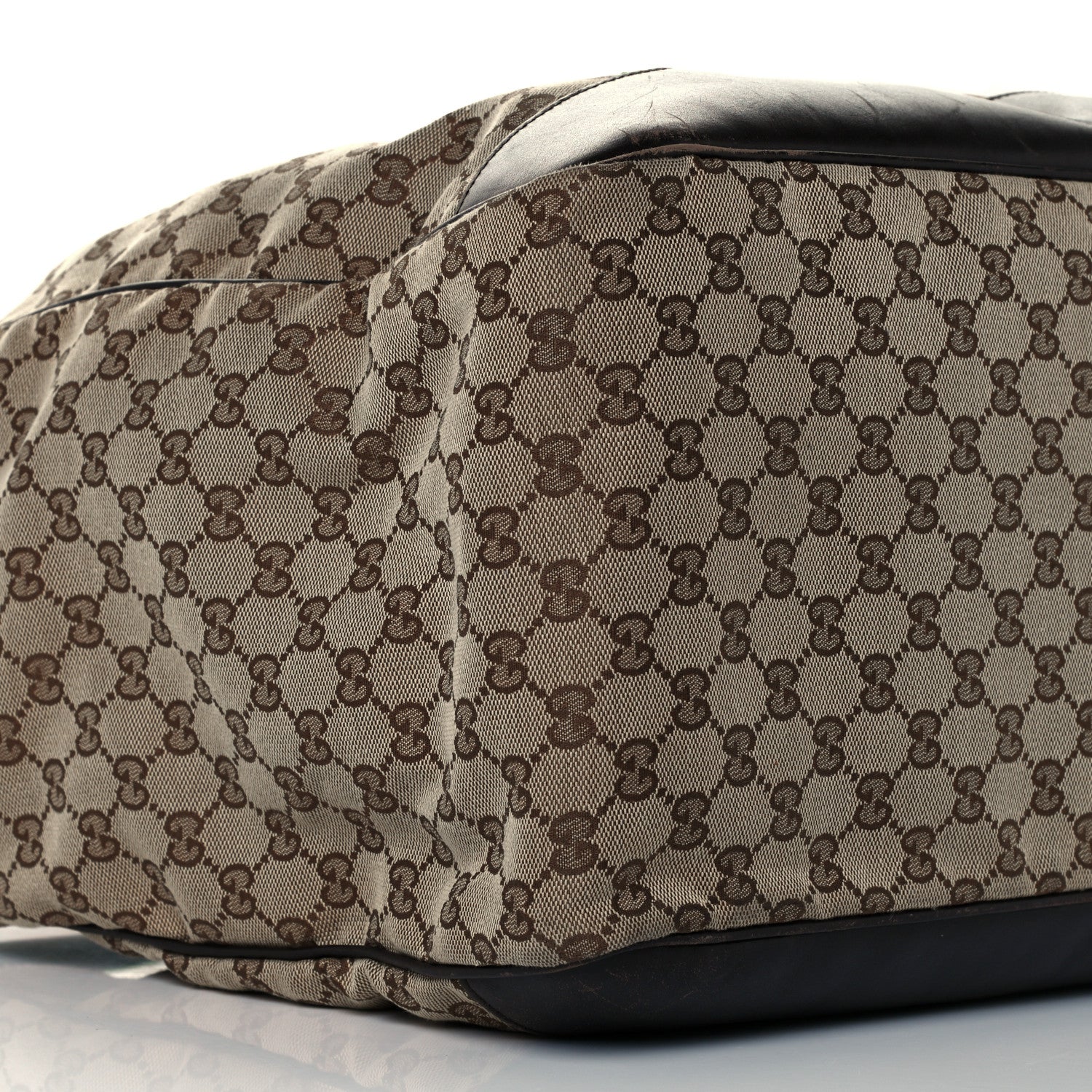 Gucci Monogram Web Dog Carrier Dark Brown 10 of 12