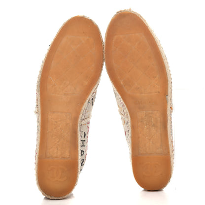 Chanel Toile Monogram Espadrilles 40 Multicolor 6 of 10