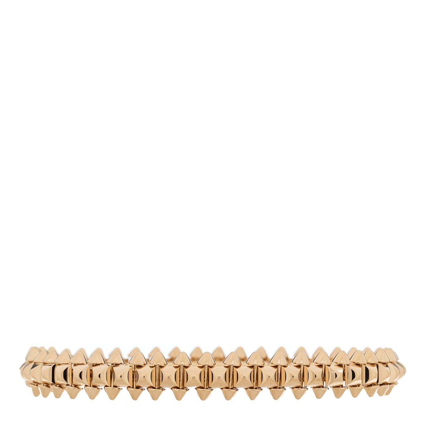 18K Pink Gold Small Clash De Cartier Bracelet 16