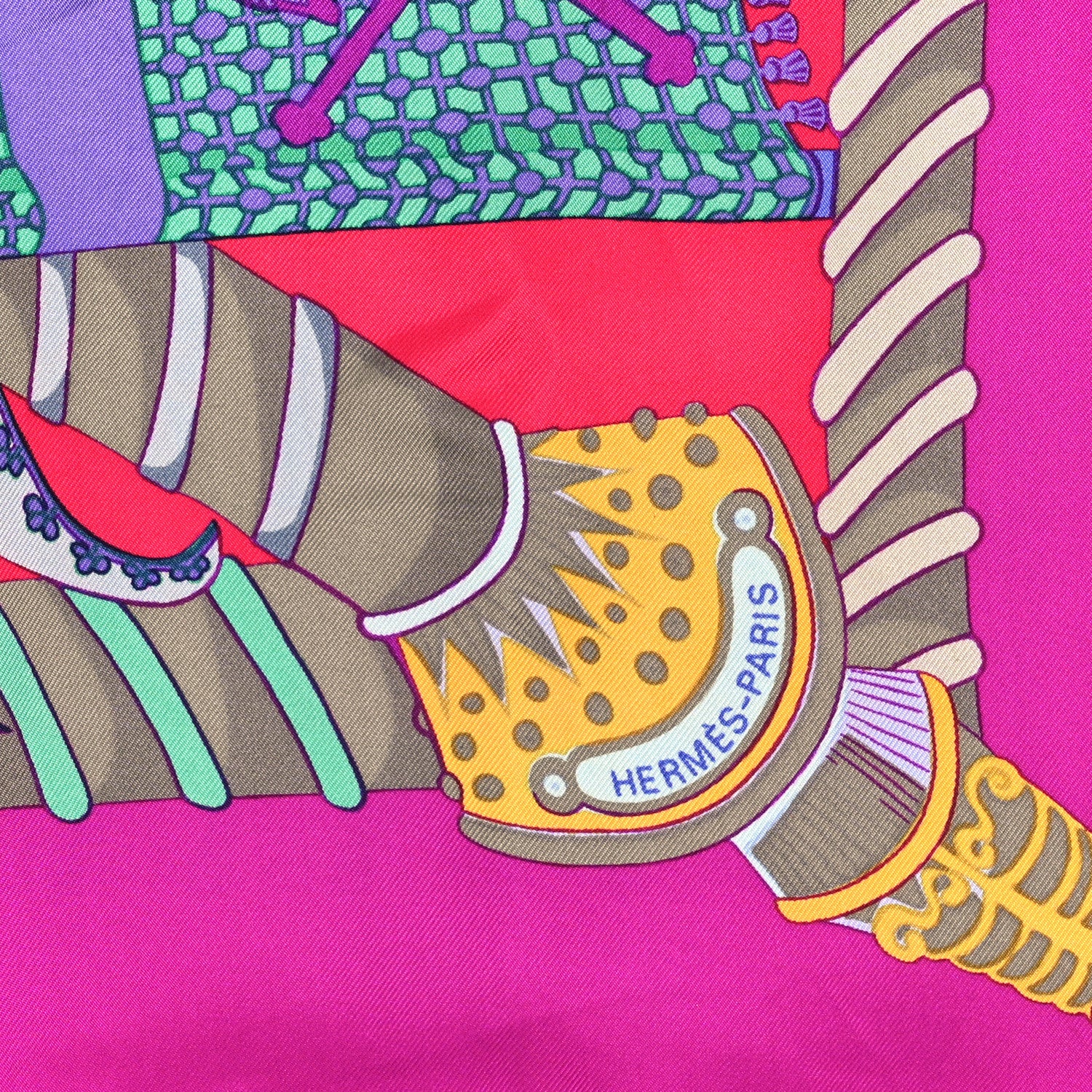 Hermes Silk Etendards et Bannieres Scarf 90 2 of 3
