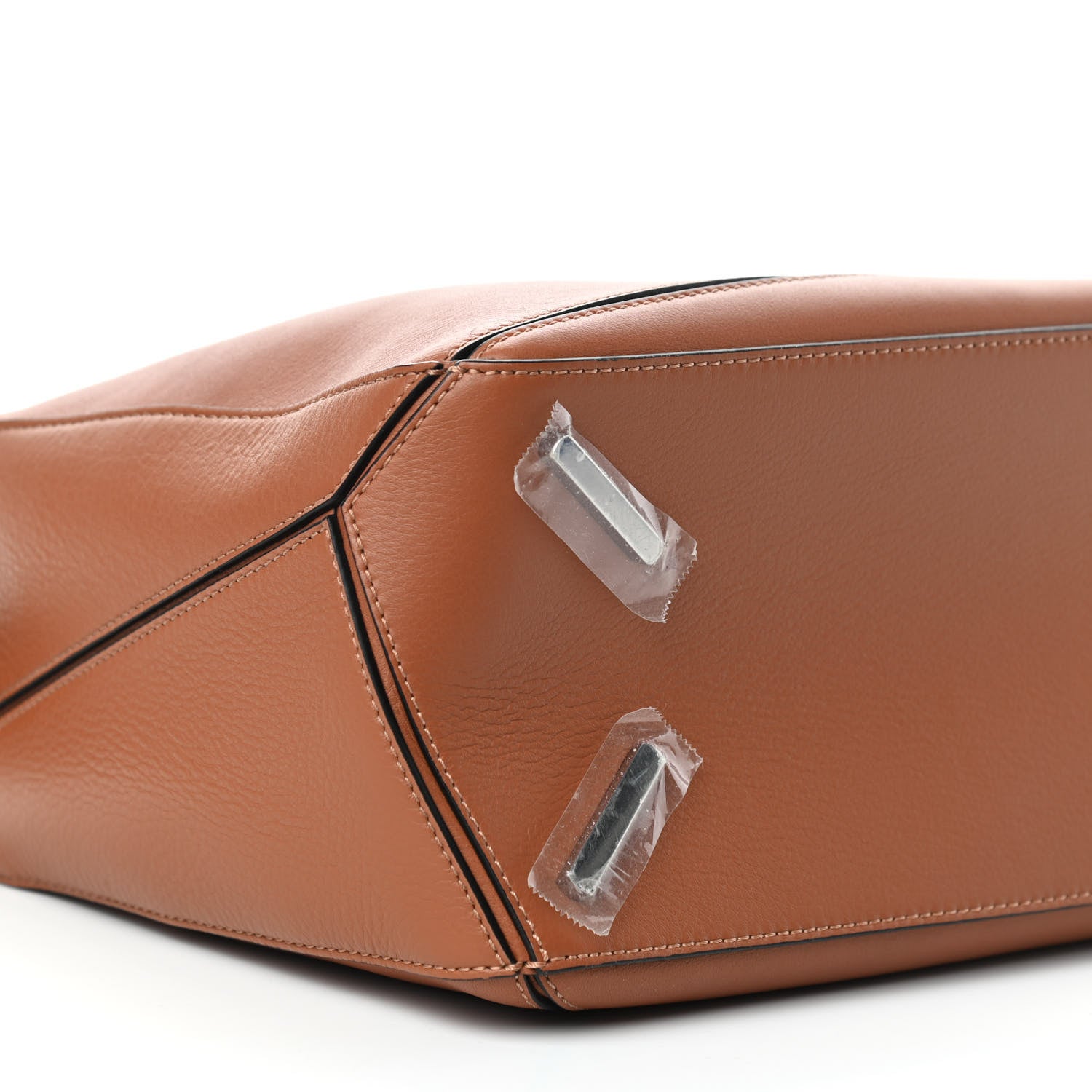 Loewe Calfskin Medium Puzzle Bag Tan 7 of 9
