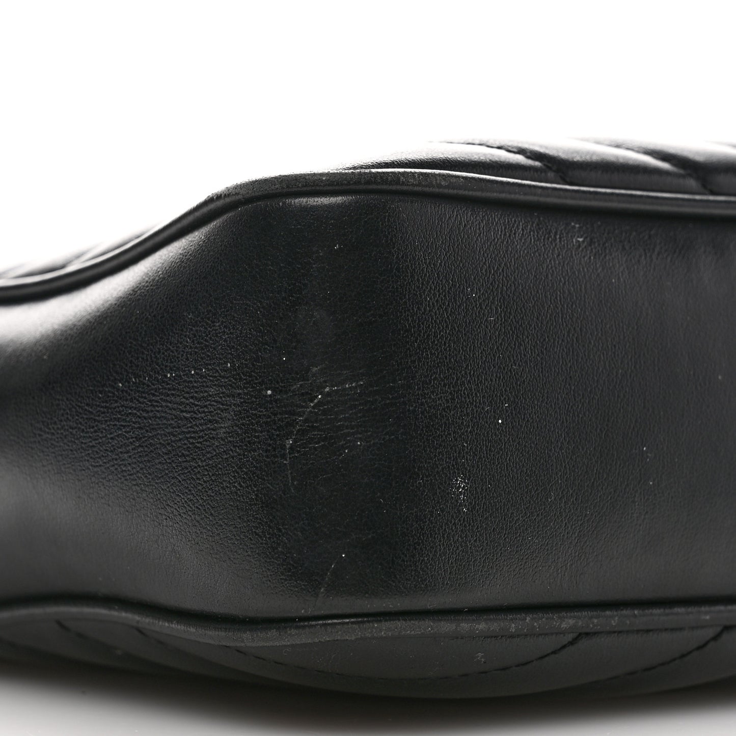 Calfskin Matelasse Monogram Lou Camera Bag Black