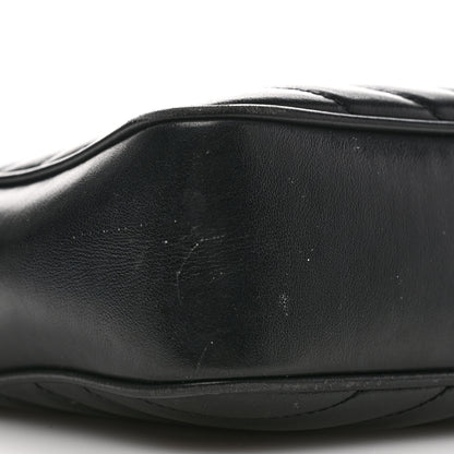 Saint Laurent Calfskin Matelasse Monogram Lou Camera Bag Black 9 of 14