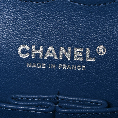 Chanel Denim Bleached Chain Medium Double Flap Blue 6 of 10