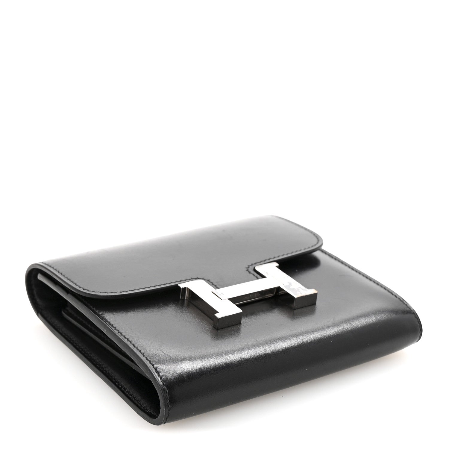Hermes Box Constance Short Wallet Black 4 of 6