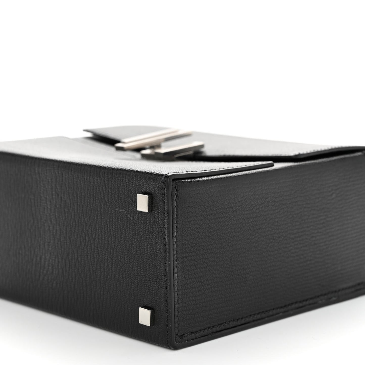 Chevre Chamkila Cinhetic Boxy Top Handle Bag Black