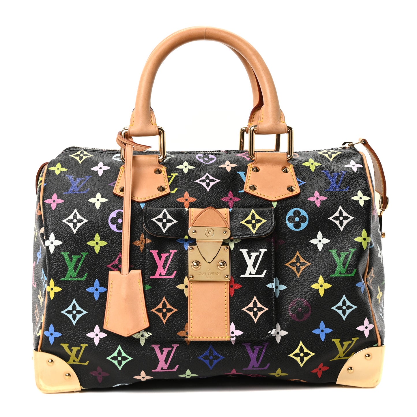 Monogram Multicolor Speedy 30 Black