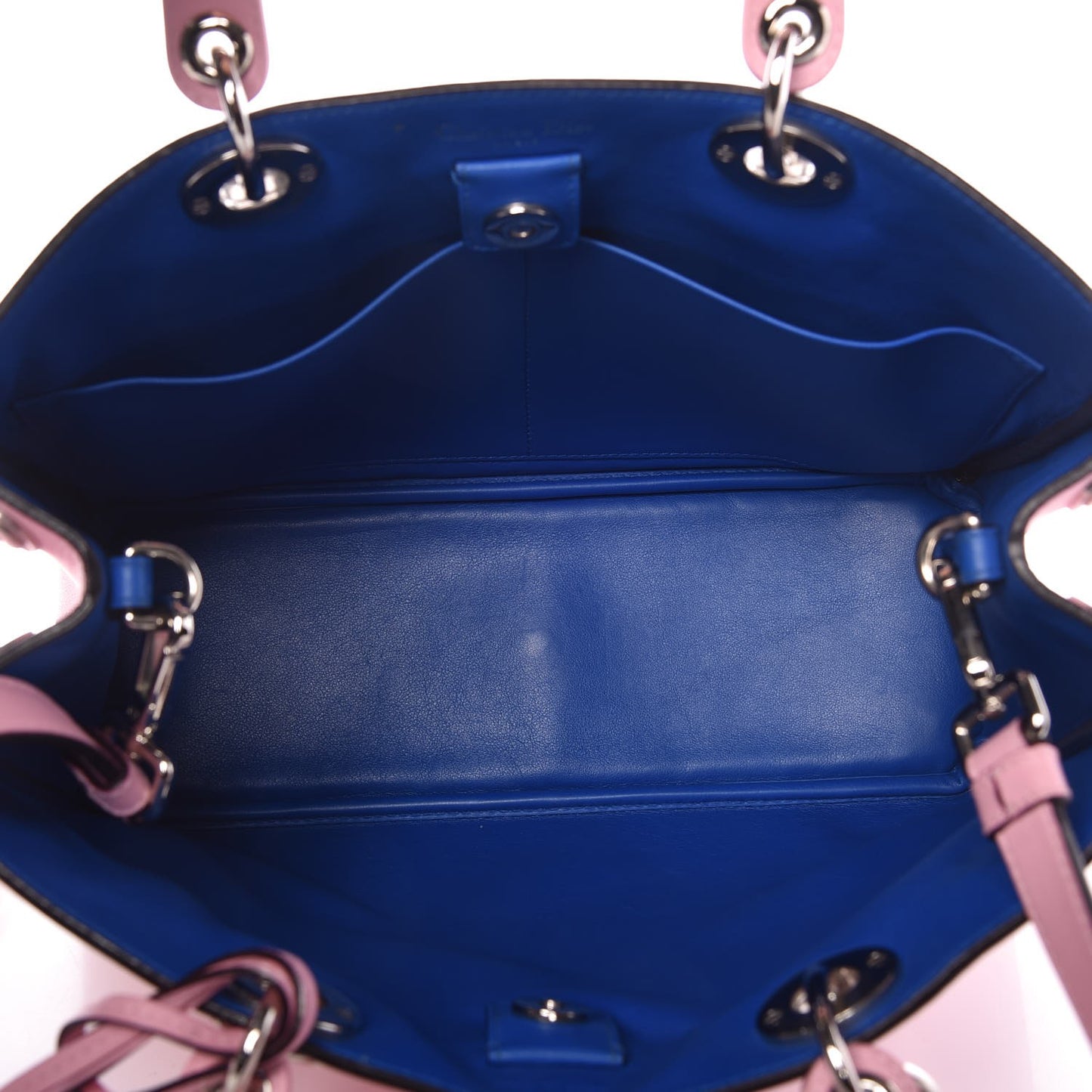 Smooth Calfskin Medium Diorissimo Rose Tendre