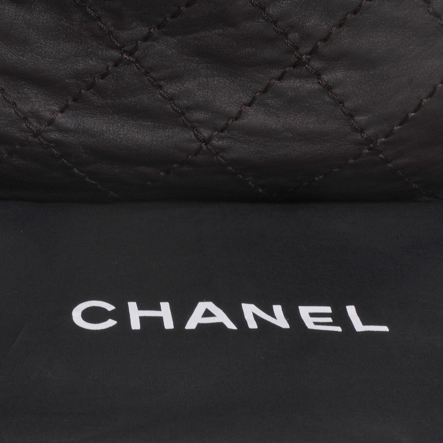Chanel Lambskin Expandable Stitched Frame Top Bag Dark Brown 5 of 8