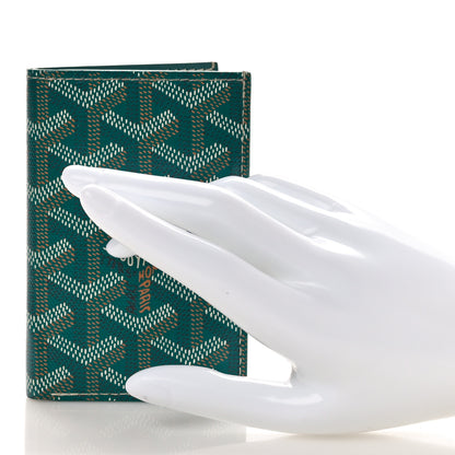 Goyard Goyardine Saint Pierre Card Holder Green 2 of 7